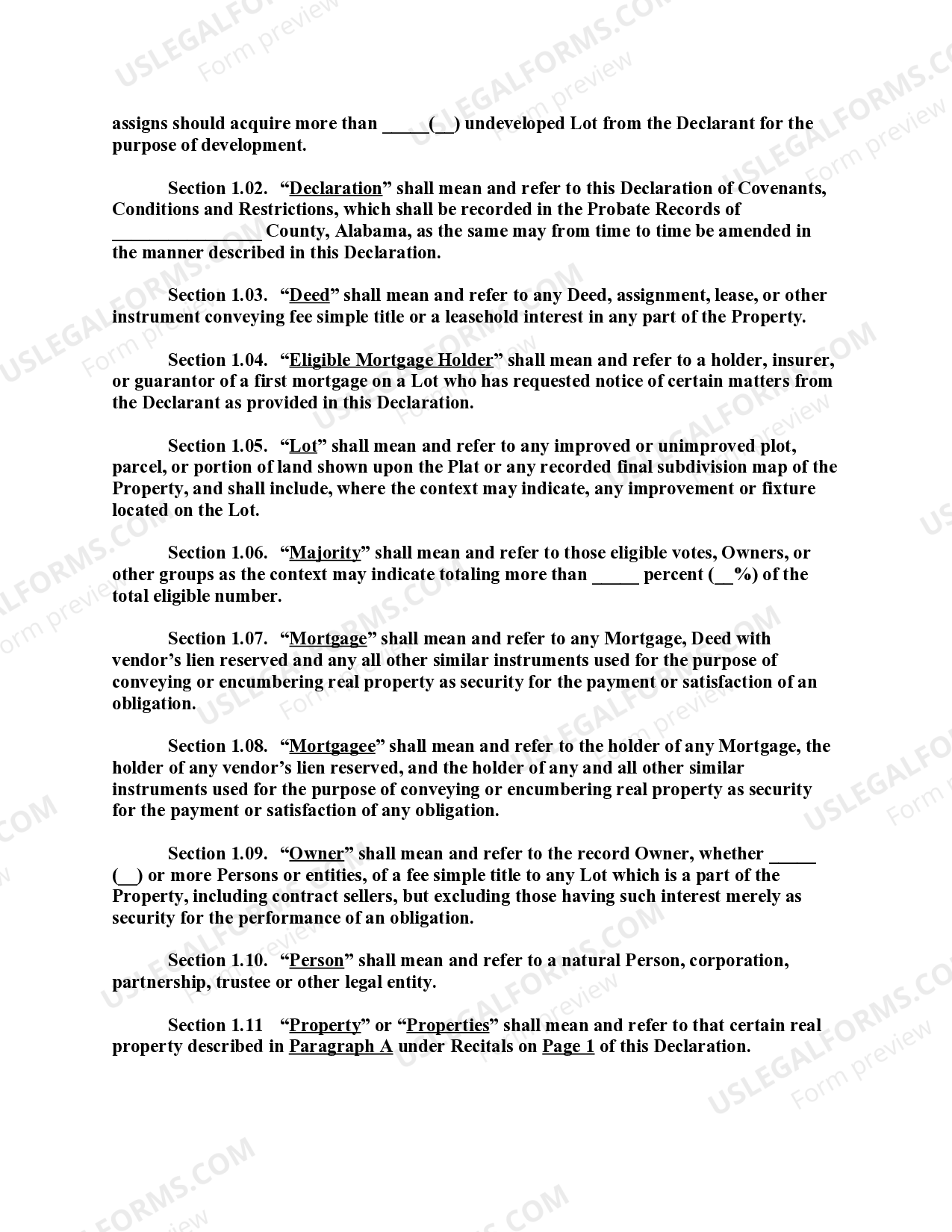 Sample Covenants Sample Covenants For Subdivisions – AYTLY