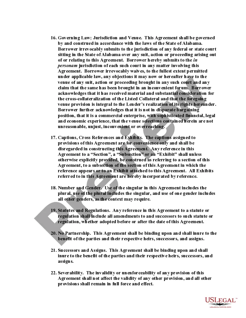 Get Cross-Collateralization Agreement and Amendment to Security Instrument Preview Cross-Collateralization Agreement and Amendment to Security Instrument