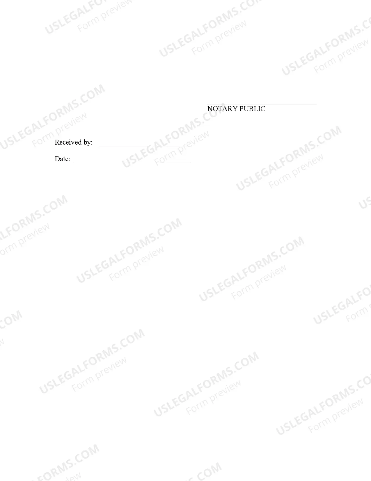 Preview Notice of Claim Letter - 11-47-23