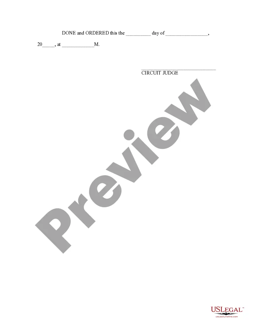 Preview Temporary Ex Parte Restraining Order - From Intimidating Wife or Disposing of Property