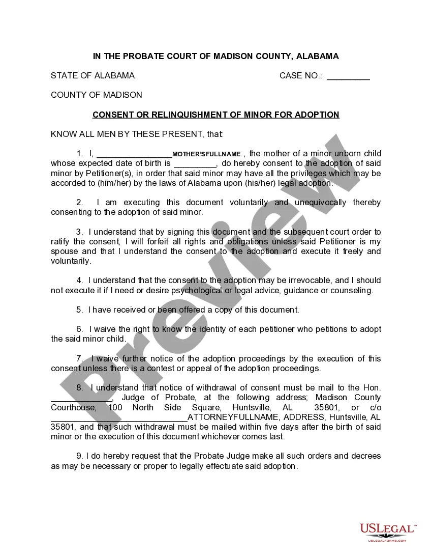 Preview Request for Pre-Placement Investigation