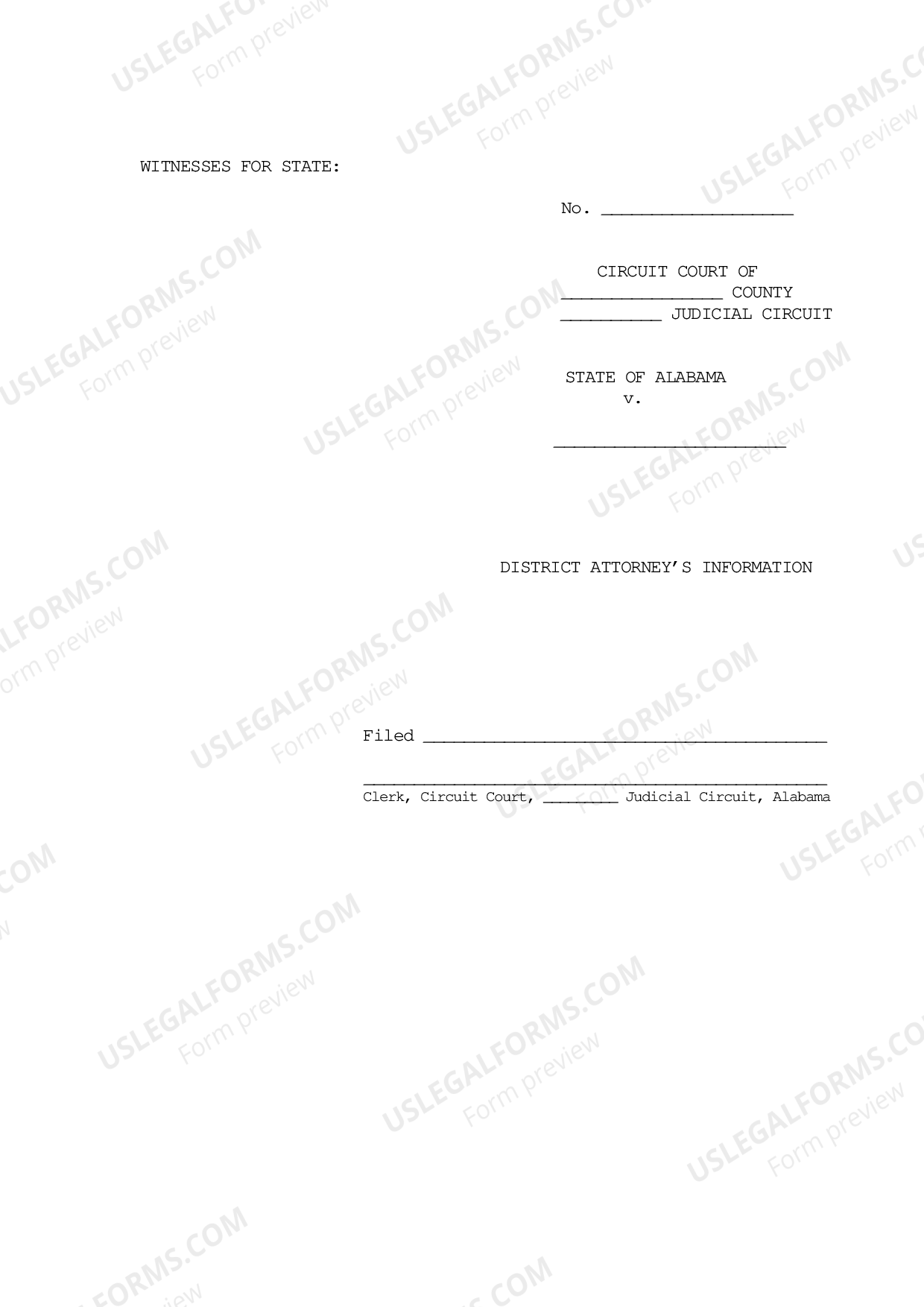 Alabama Sample Form For Unemployment US Legal Forms