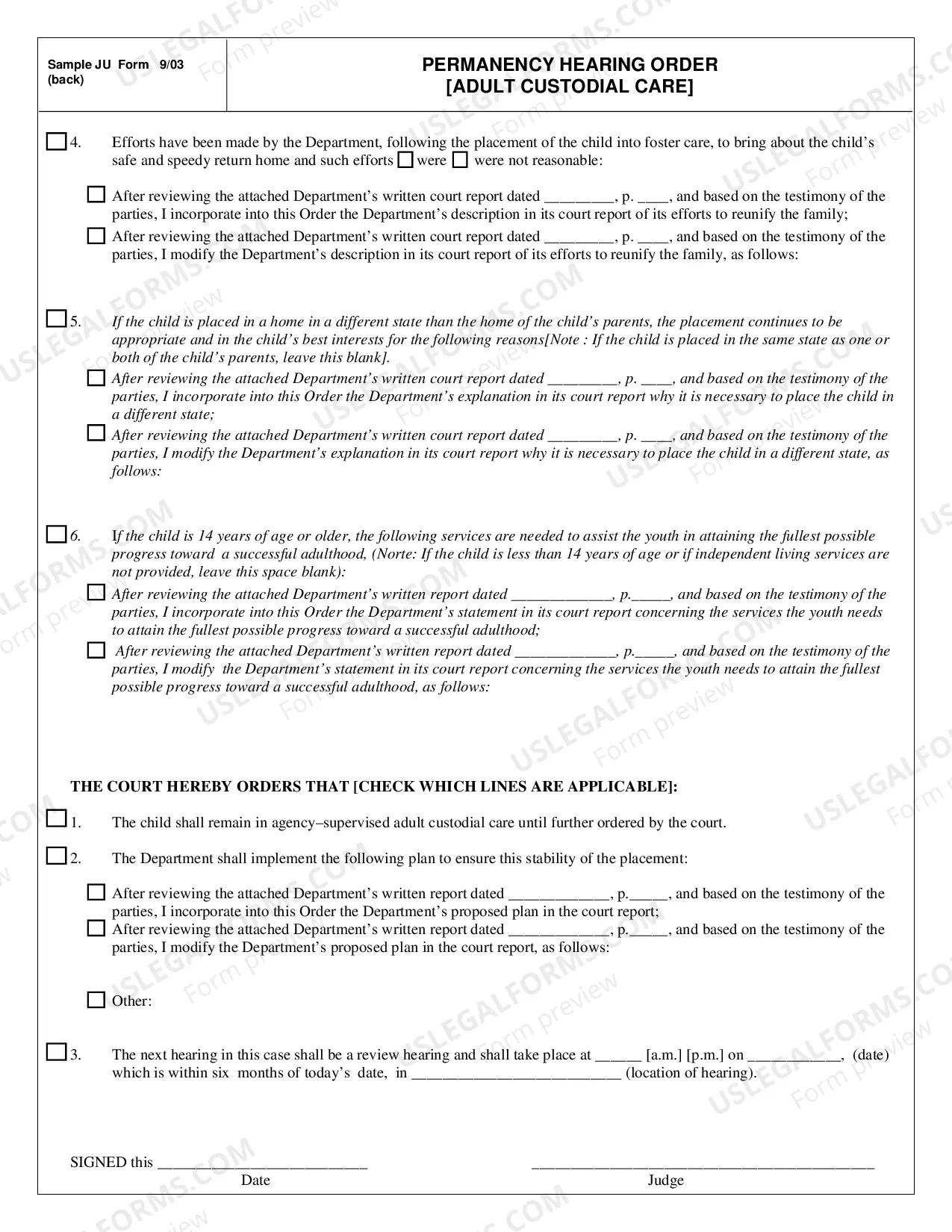 Preview PHO Adult Custodial Care