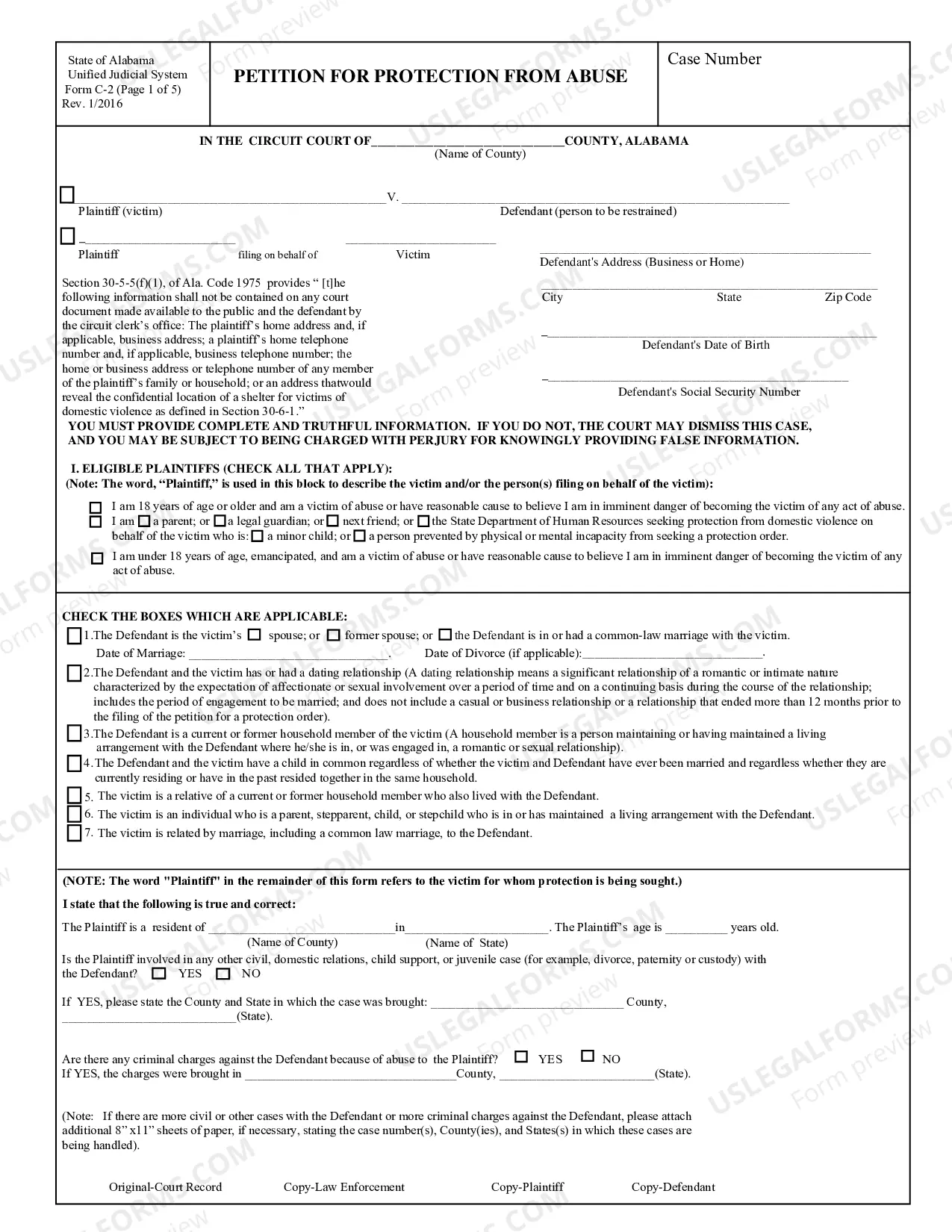Preview Shelby County PFA with Deposition