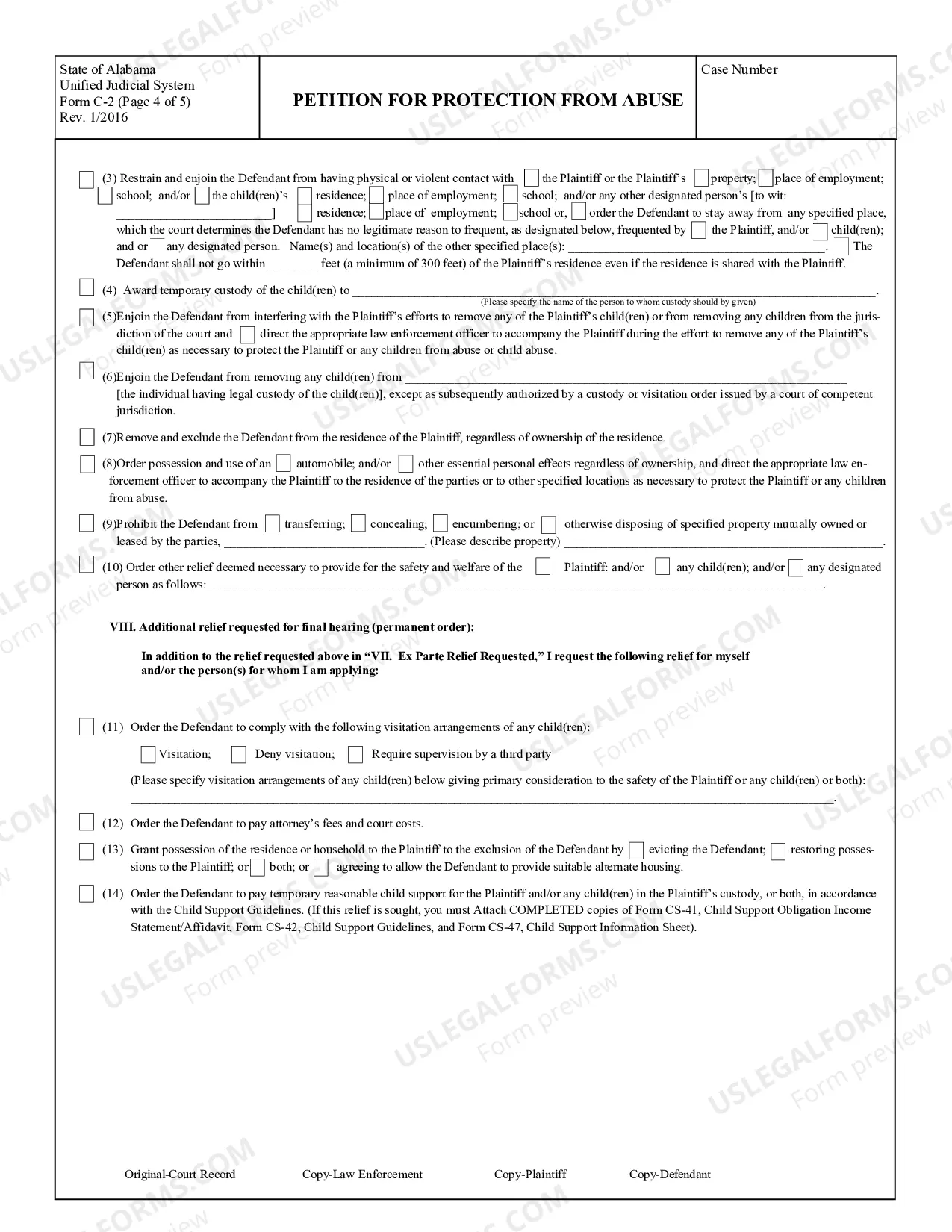 Preview Shelby County PFA with Deposition