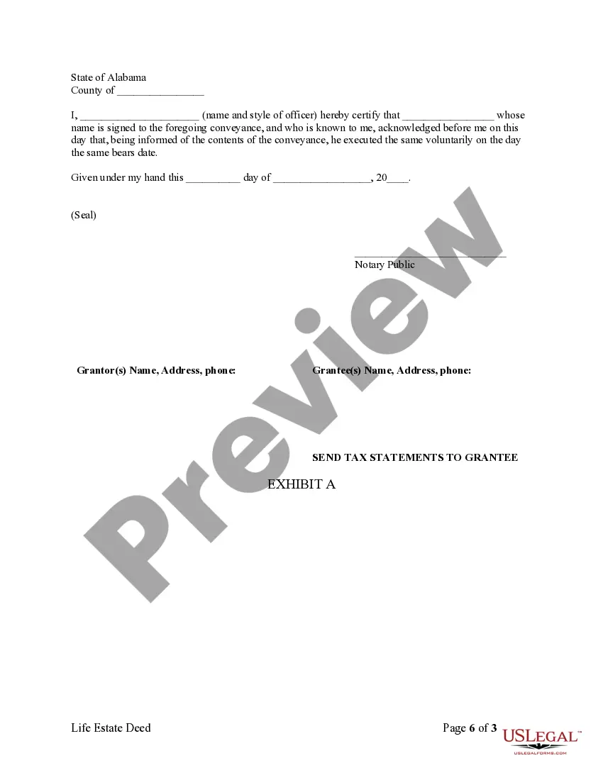 Get Warranty Deed for Retention of Life Estate (Husband and Wife to Husband and Wife) Preview Warranty Deed for Retention of Life Estate (Husband and Wife to Husband and Wife)