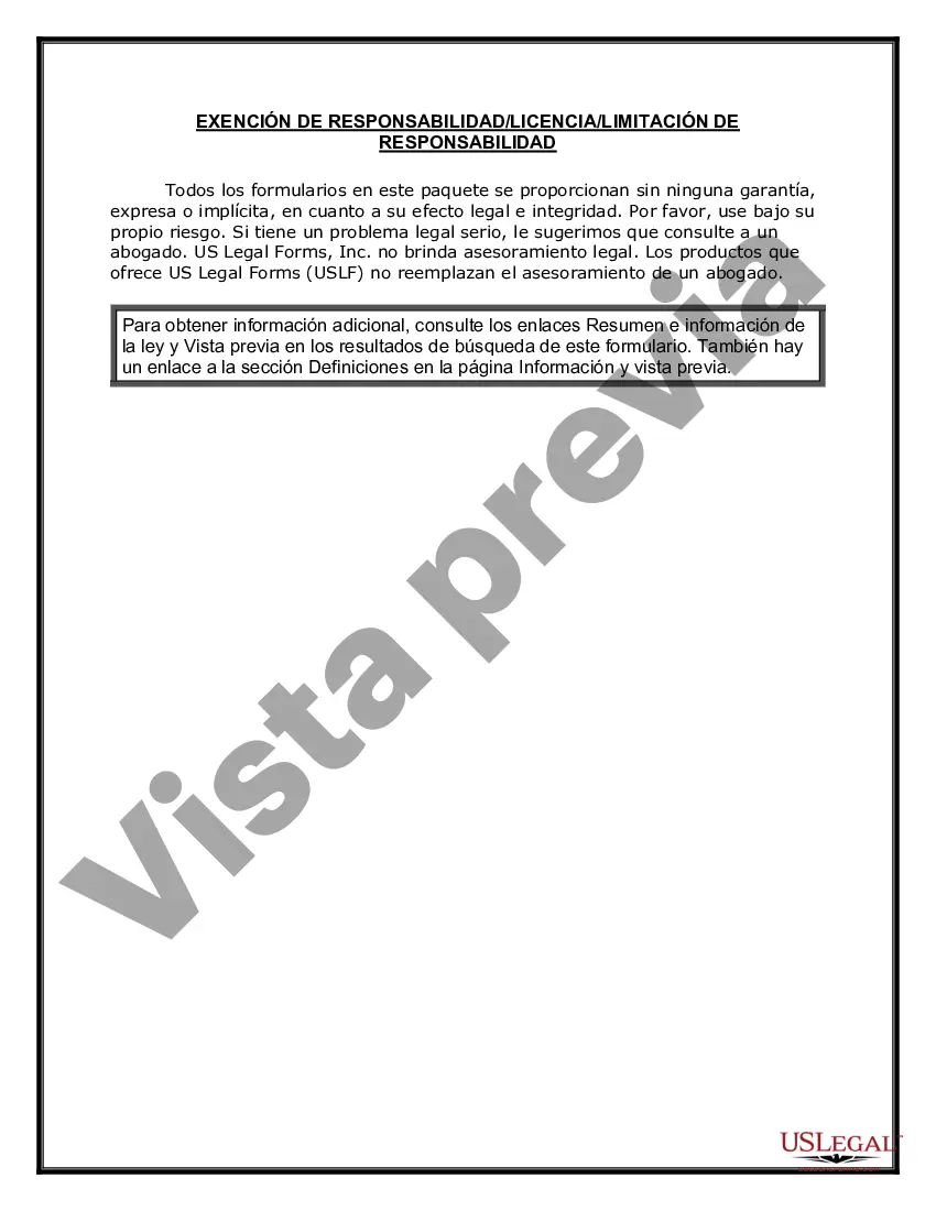 Preview Último testamento legal y formulario de testamento con todos los bienes en fideicomiso llamado testamento invertido