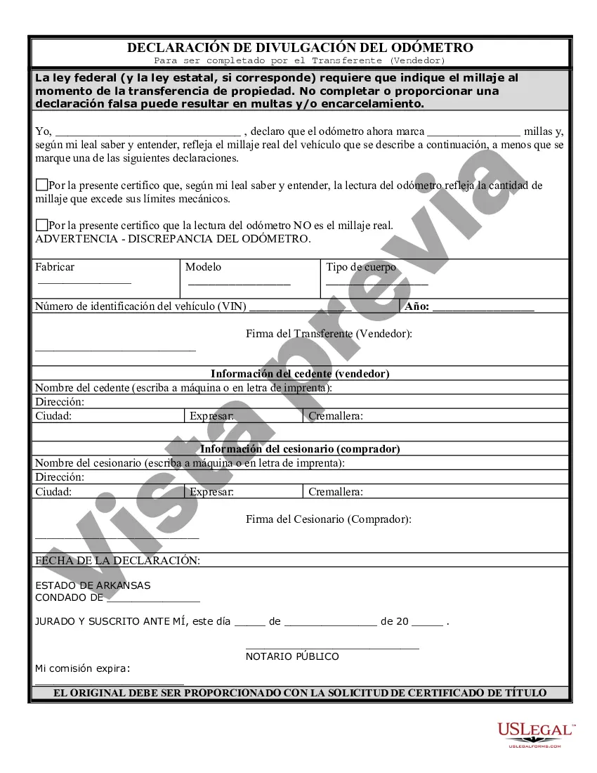 Preview Factura de venta de automóvil y estado de cuenta del odómetro para la venta tal como está