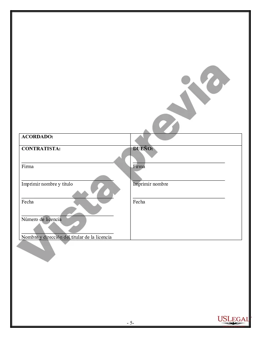 Preview Contrato de excavadora para contratista