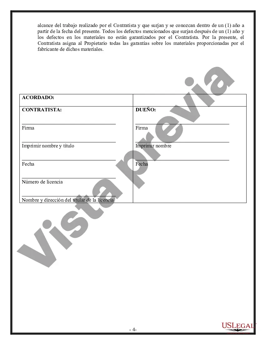 Preview Contrato de Limpieza Residencial para Contratista