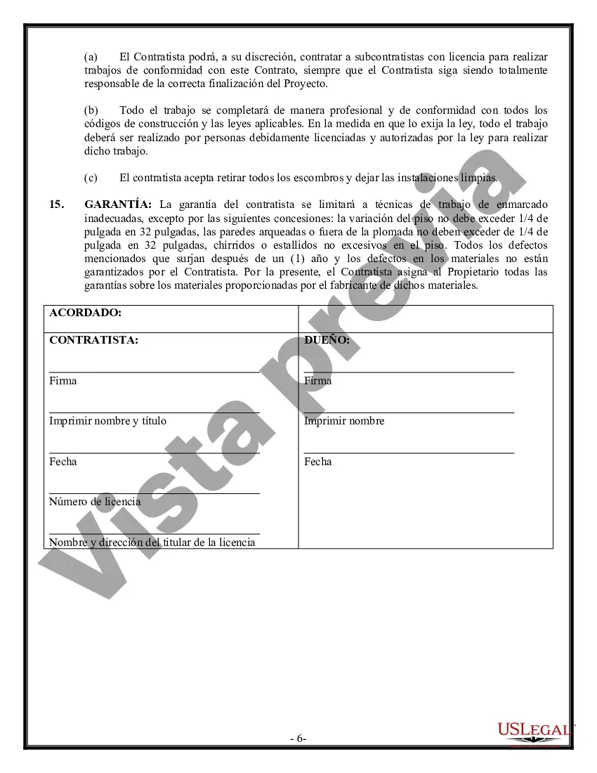 Preview Contrato marco para contratista