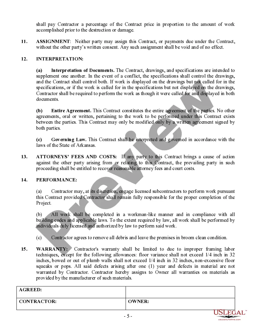 Preview Framing Contract for Contractor