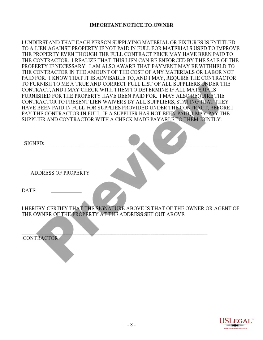 Preview Framing Contract for Contractor