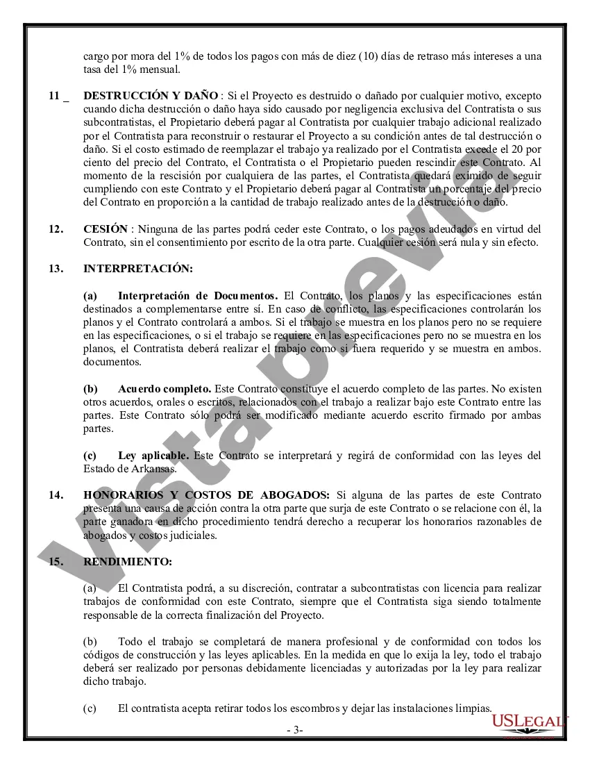 Preview Contrato de Drenaje para Contratista