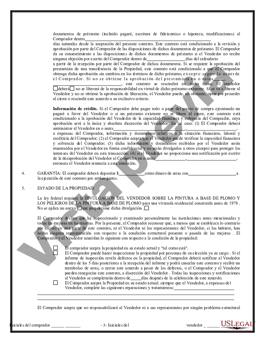 Preview Contrato de Compraventa de Bienes Inmuebles sin Corredor para Acuerdo de Venta de Casa Residencial
