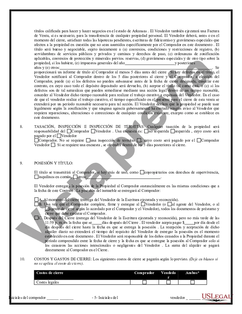 Preview Contrato de Compraventa de Bienes Inmuebles sin Corredor para Acuerdo de Venta de Casa Residencial