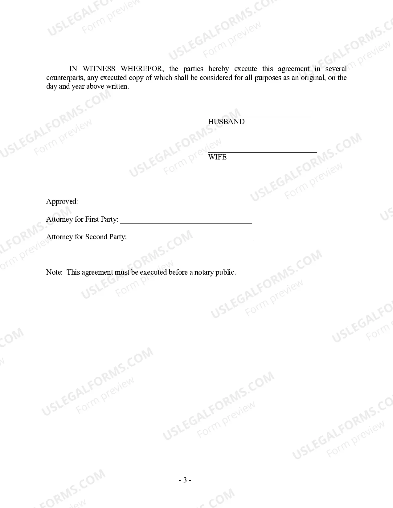 Preview Amendment to Prenuptial or Premarital Agreement