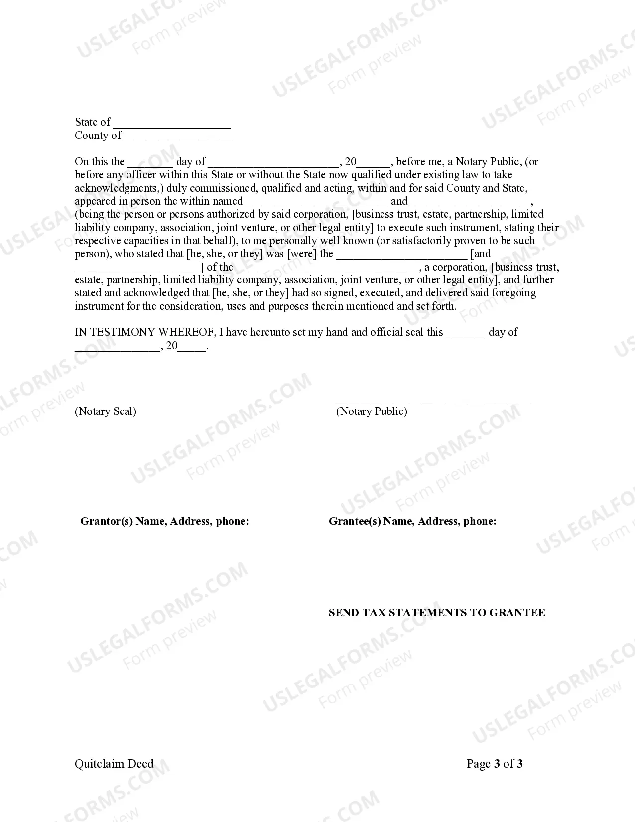 Preview Warranty Deed from Corporation to Husband and Wife