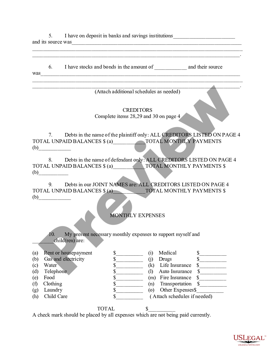 page 7 Arkansas Child Support Guidelines preview