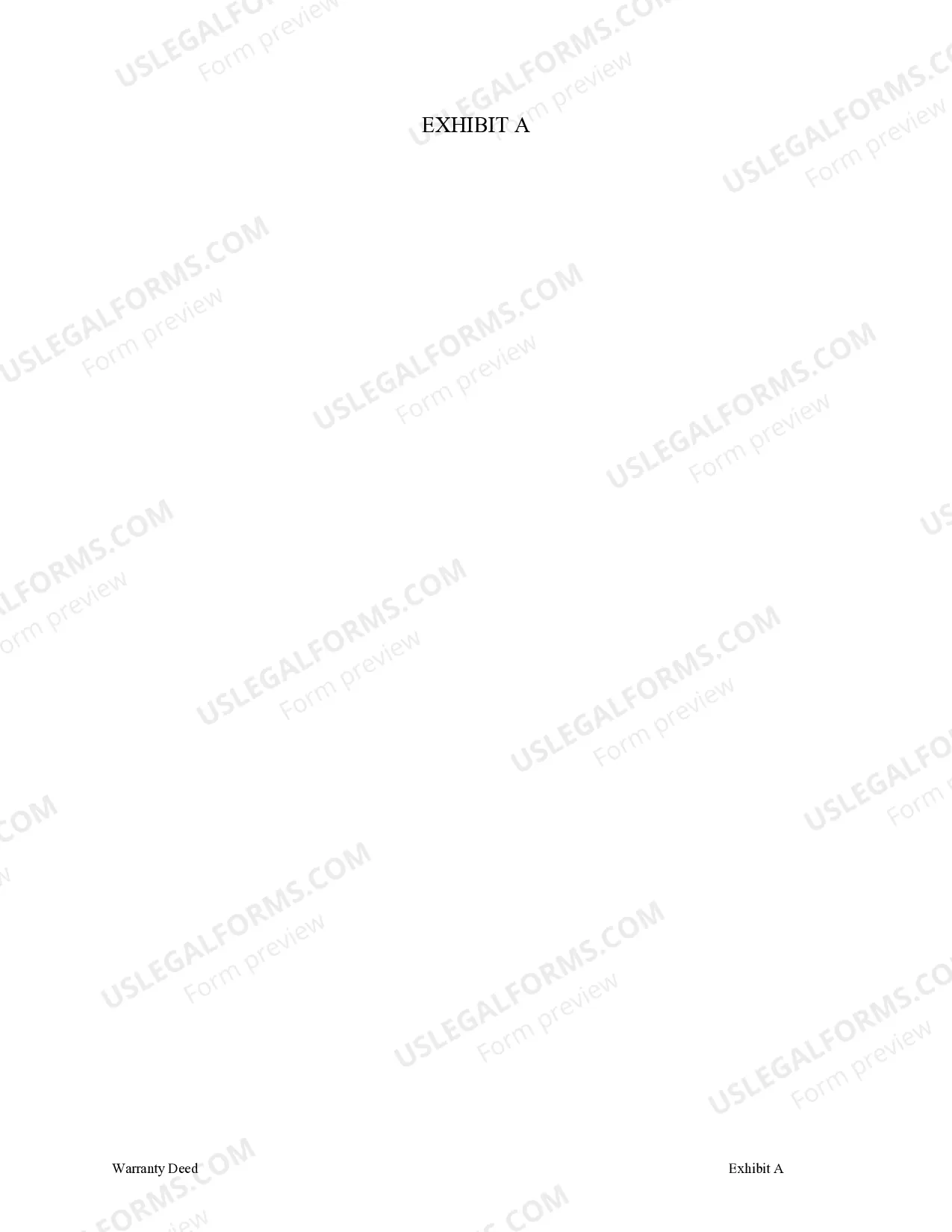 Preview Warranty Deed - Trust to an Individual