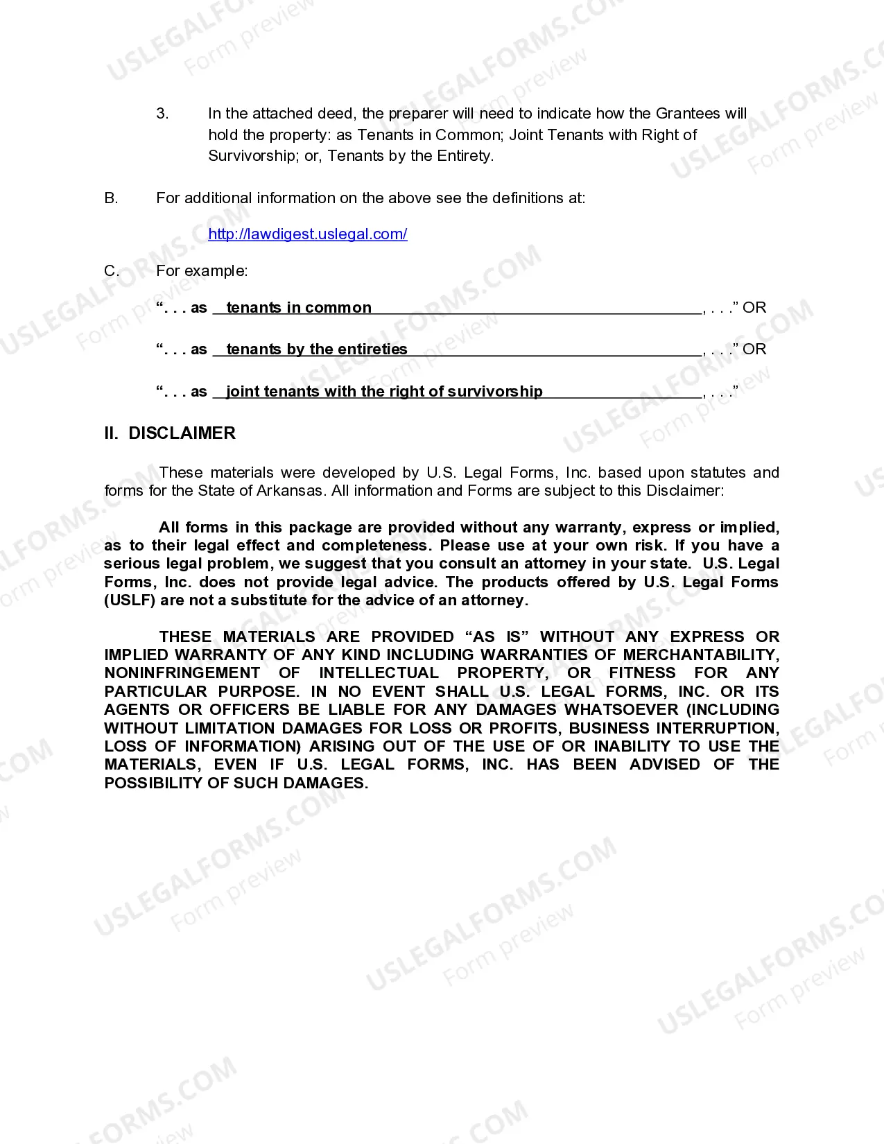 Preview Quitclaim Deed for Oil, Gas and Minerals from an Individual to Two Individuals
