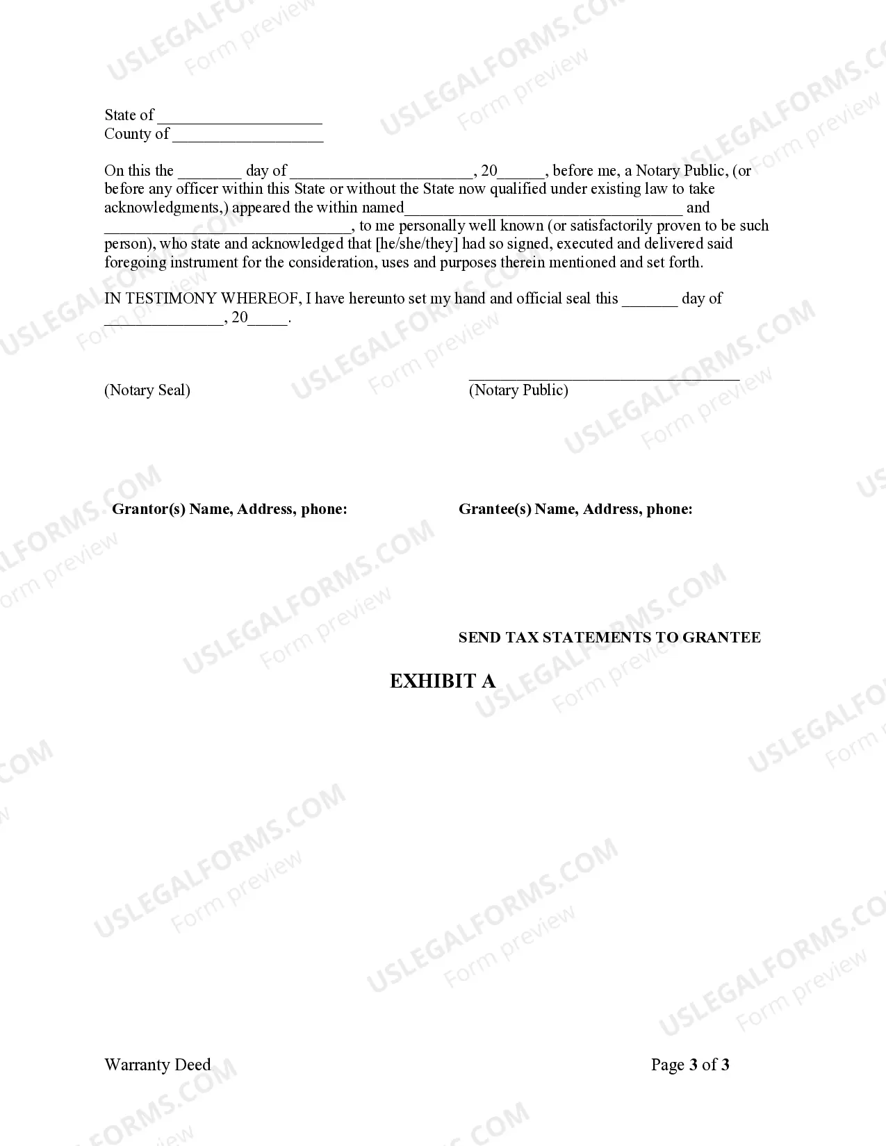 Preview Warranty Deed from Husband and Wife to Corporation