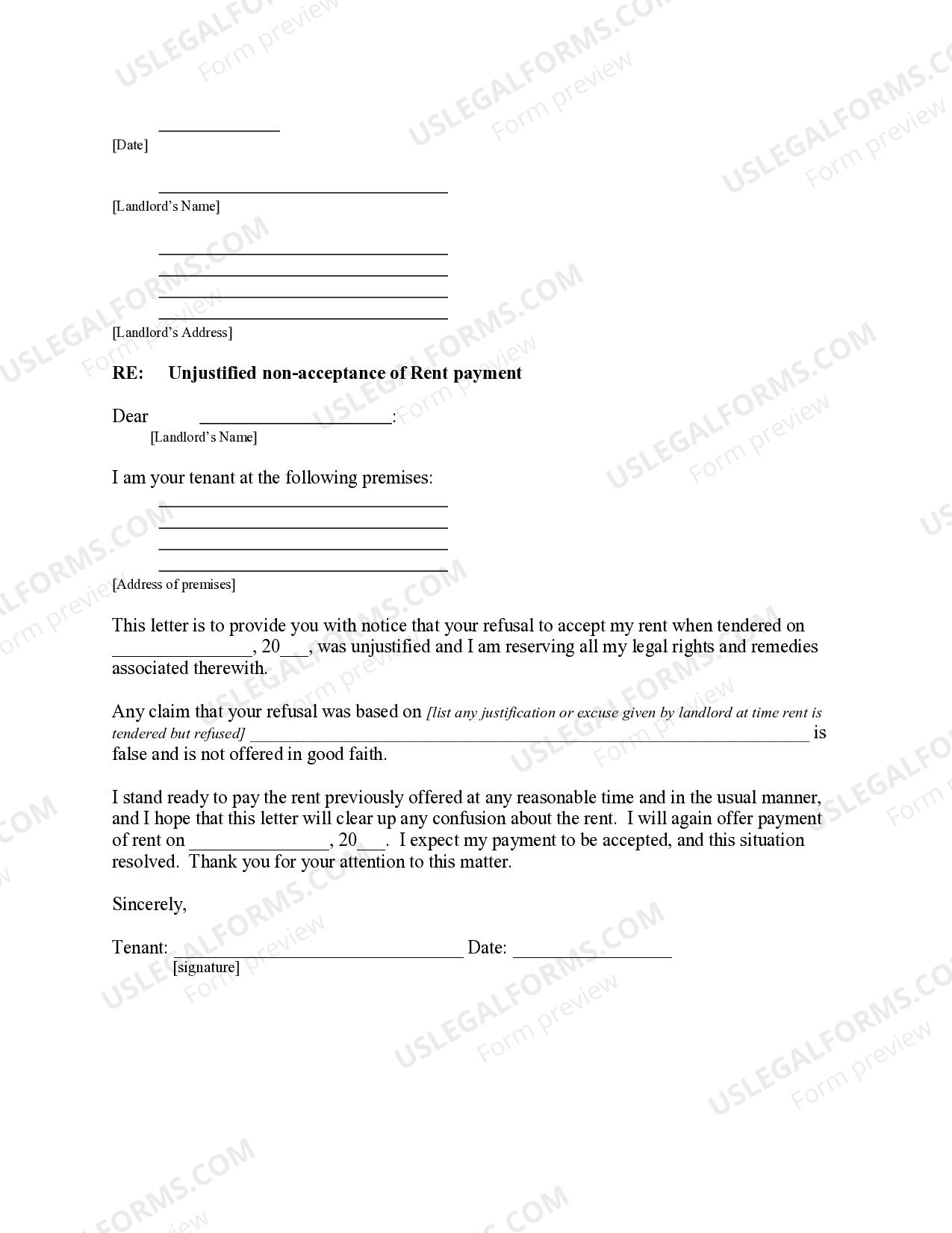 Arkansas Landlord Rent Form Erap US Legal Forms
