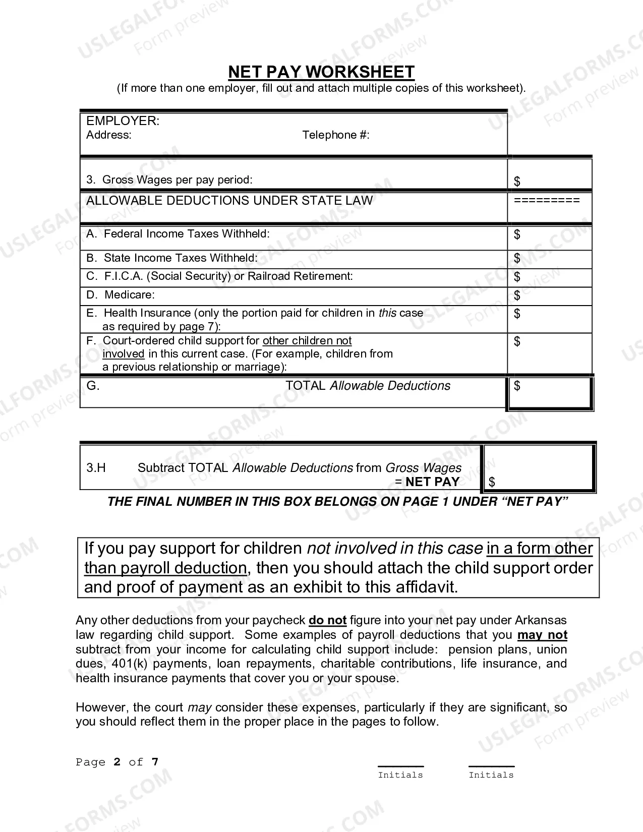Preview NEW Affidavit of Financial Means (effective October 10, 2016)