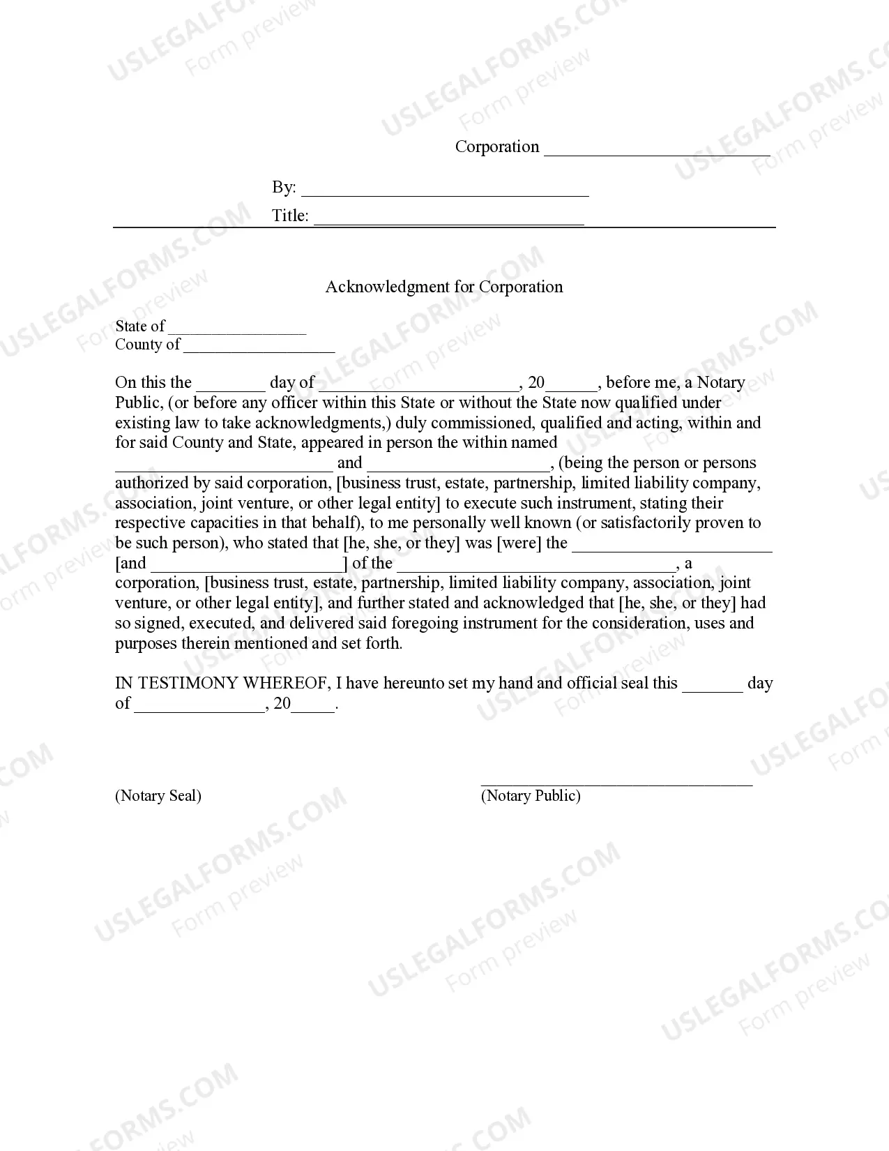 Preview Bill of Sale with Warranty for Corporate Seller