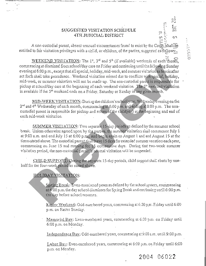 Preview A06 Decree for Divorce with Children