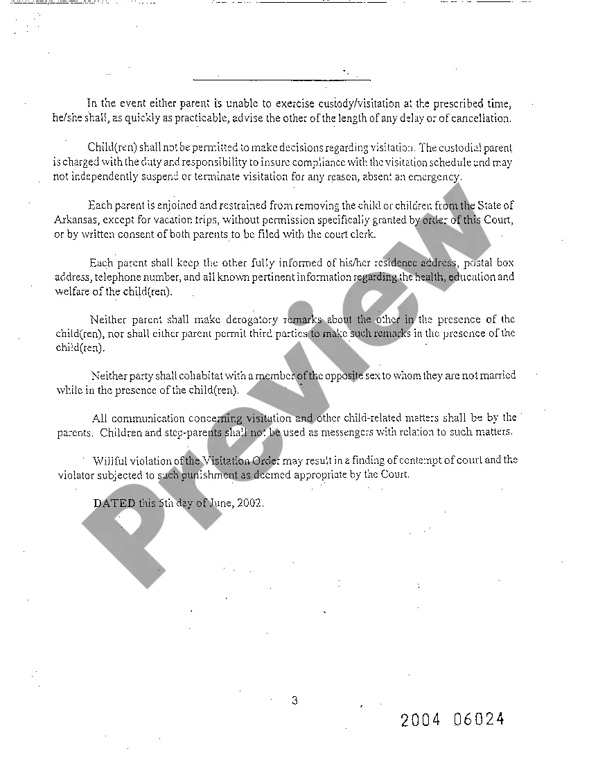 Preview A06 Decree for Divorce with Children