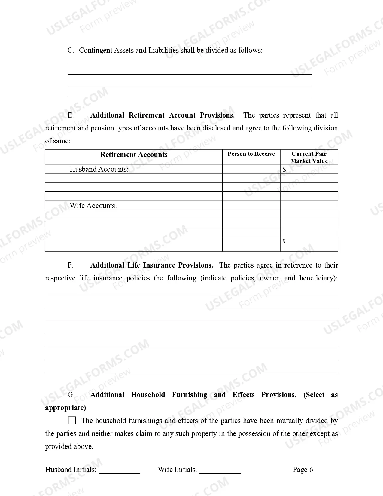 Preview Legal Separation and Property Settlement Agreement with Adult Children - Marital - Parties May have Joint Property or Debts - Effective Immediately