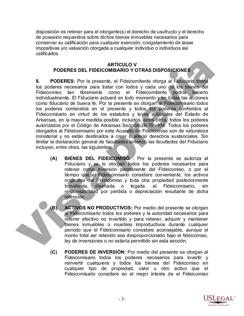 Preview Fideicomiso en vida para esposo y esposa con hijos menores o adultos