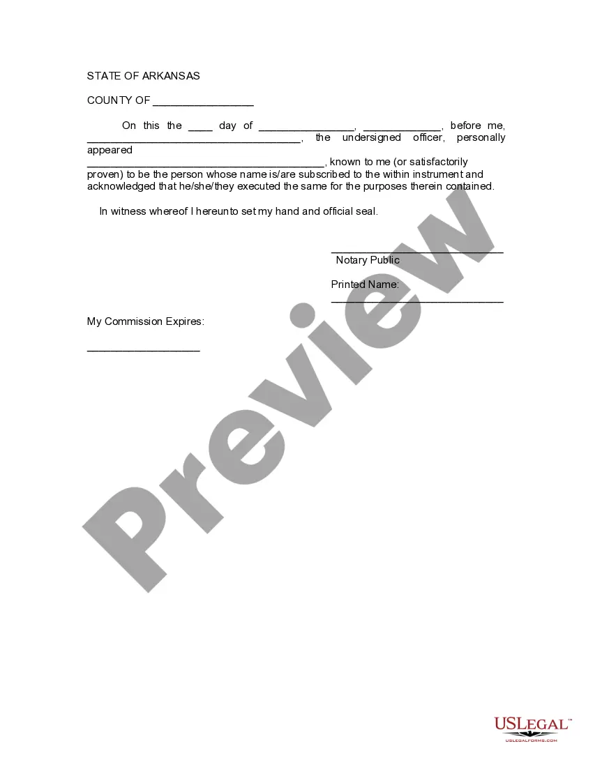 Preview Assignment to Living Trust