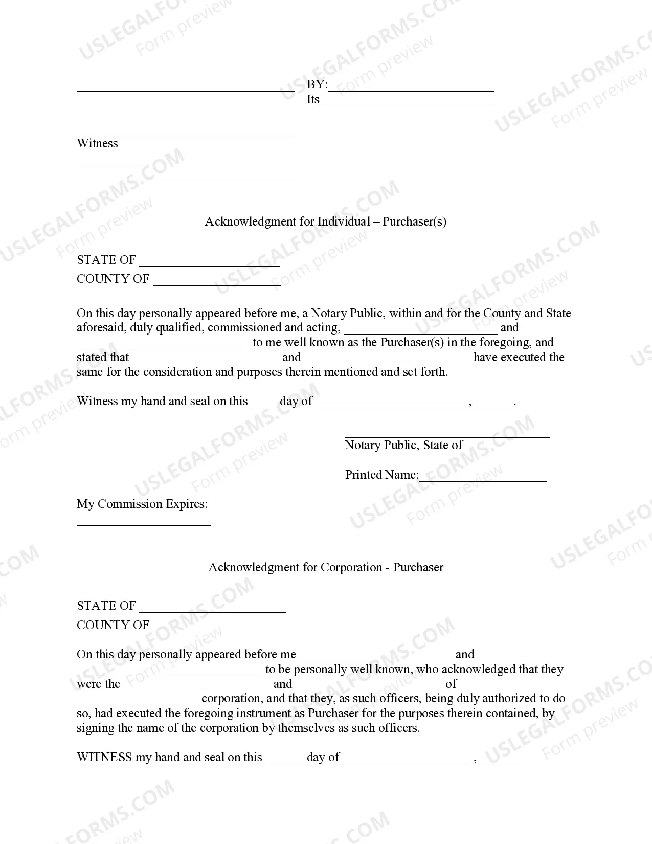 Preview Arkansas Timber Sale Contract