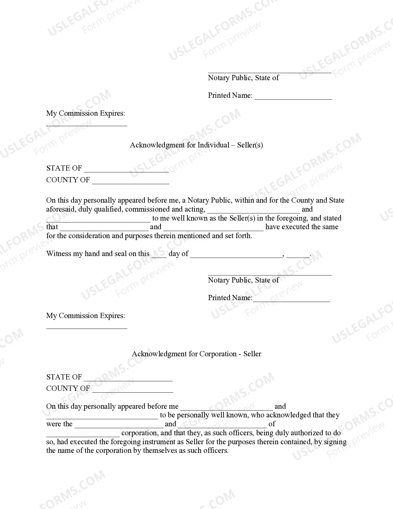 Preview Arkansas Timber Sale Contract