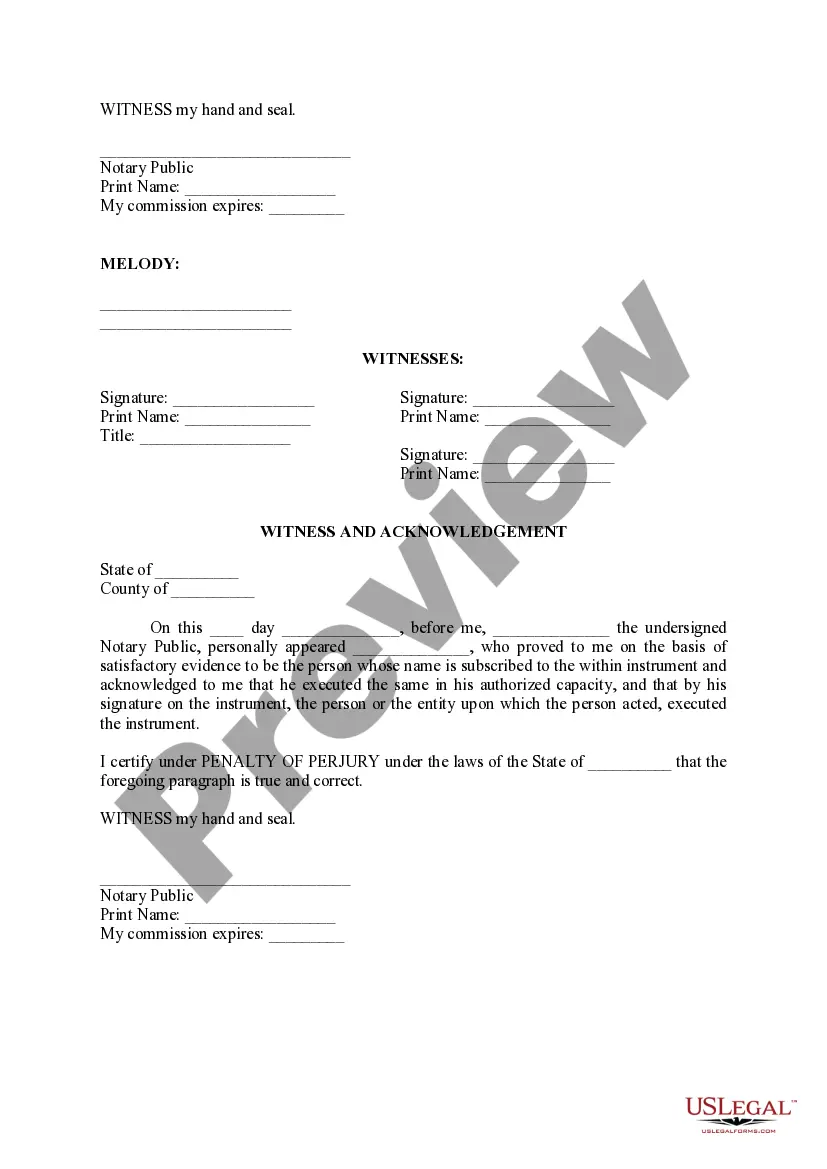 Preview Memorandum of Lease AmendmentAgreement