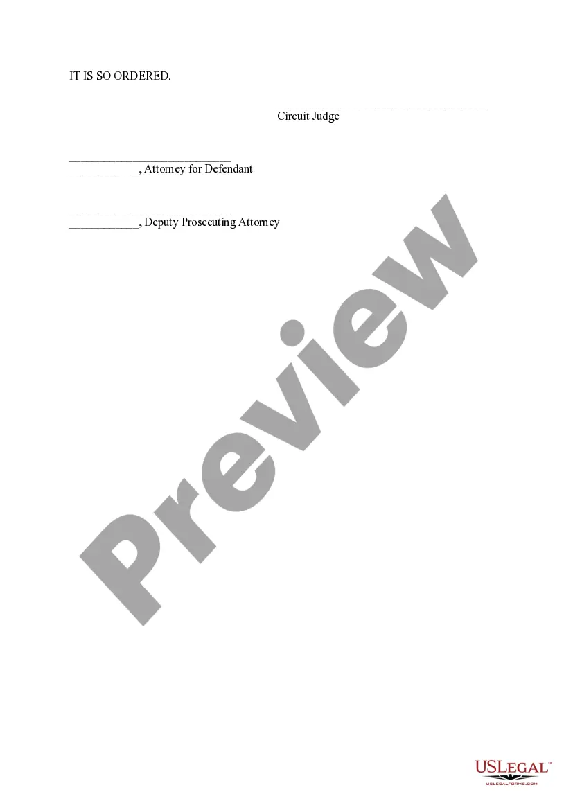 Preview Order Setting Bond