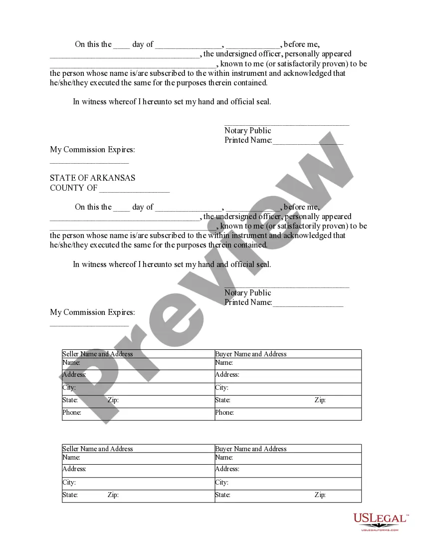 Preview Notice of Option for Recording