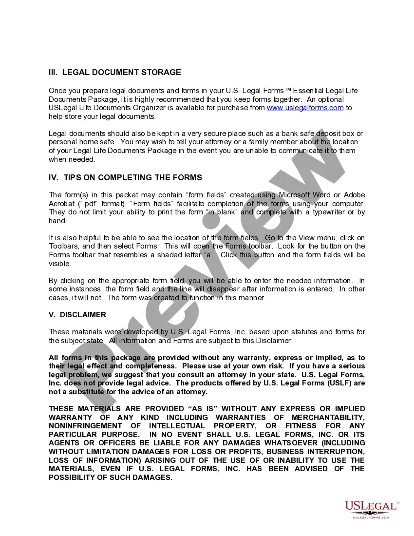 Get Arkansas Life Documents Planning Package, including Will, Power of Attorney and Living Will Preview Arkansas Life Documents Planning Package, including Will, Power of Attorney and Living Will