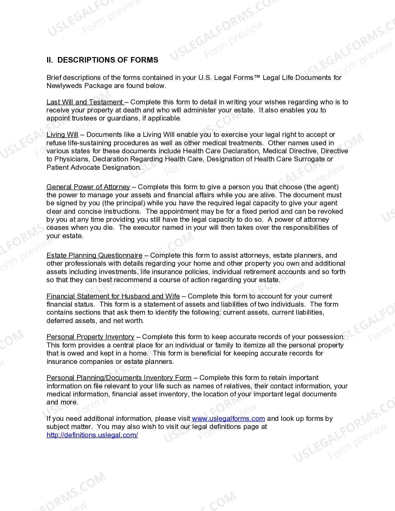 Preview Arkansas Essential Legal Life Documents for Newlyweds