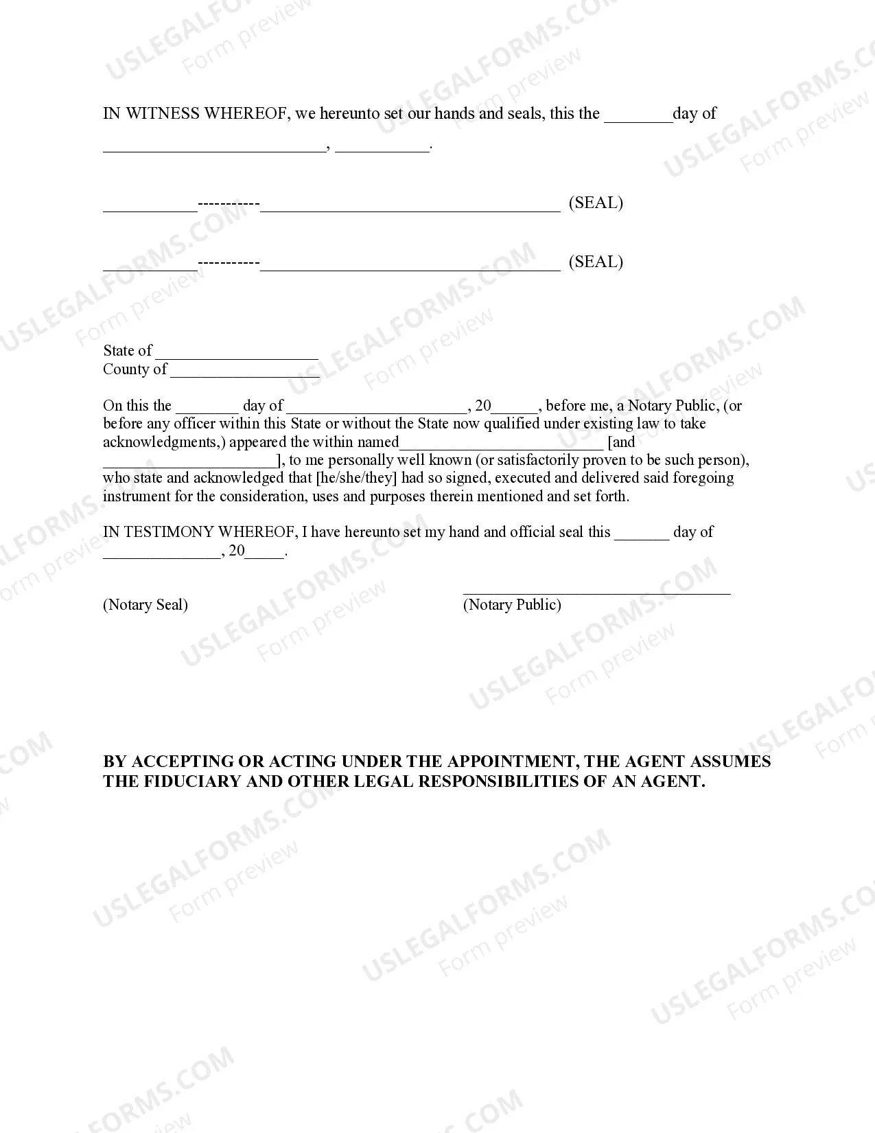 Preview Power of Attorney for Care and Custody of Child or Children