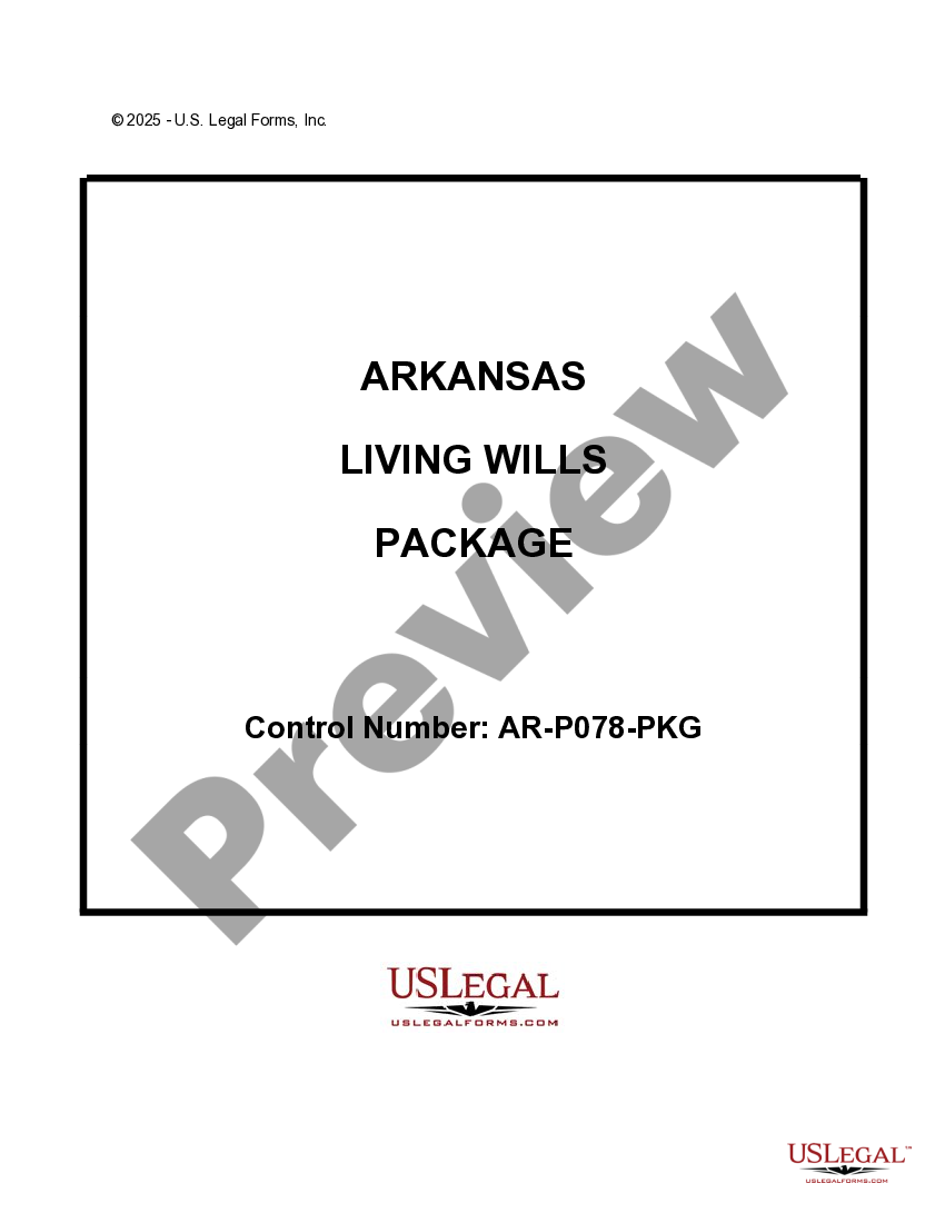 Arkansas Living Wills and Health Care Package Arkansas Living Will