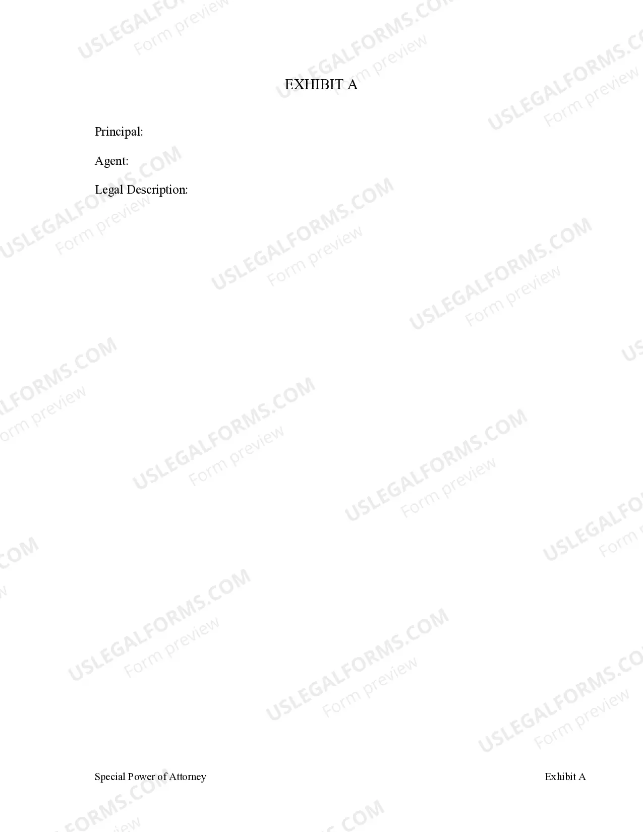 Preview Special or Limited Power of Attorney for Real Estate Sales Transaction By Seller