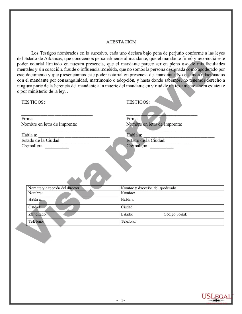 Preview Poder Notarial Limitado para Transacciones de Acciones y Poderes Corporativos