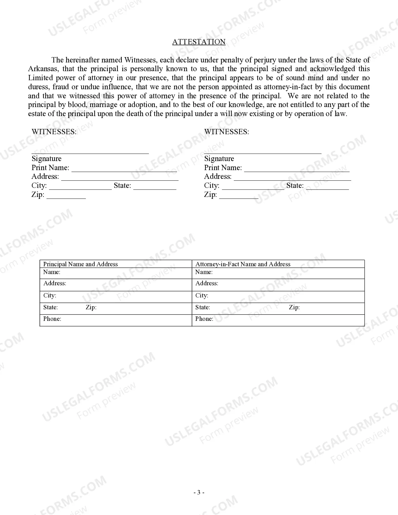 Preview Limited Power of Attorney for Stock Transactions and Corporate Powers