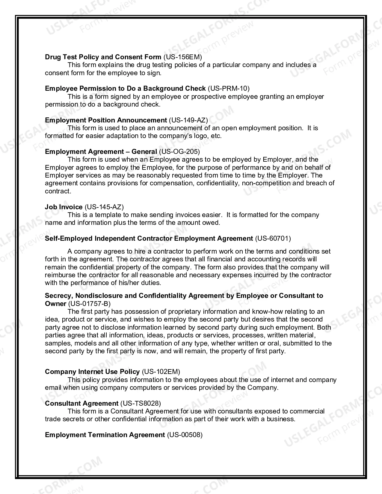 Preview Arkansas Sole Proprietorship Essential Startup Kit