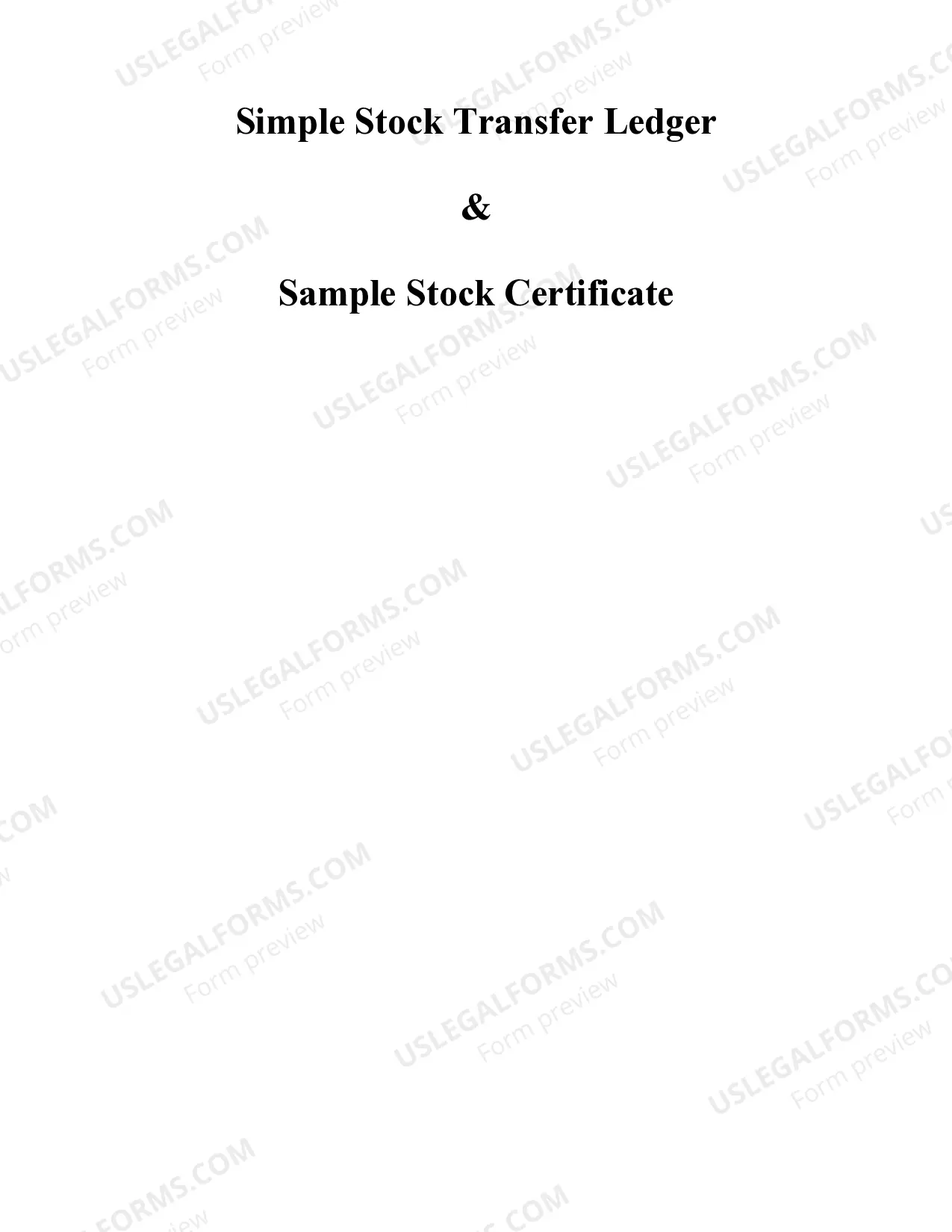 Preview Sample Corporate Records for an Arkansas Professional Corporation