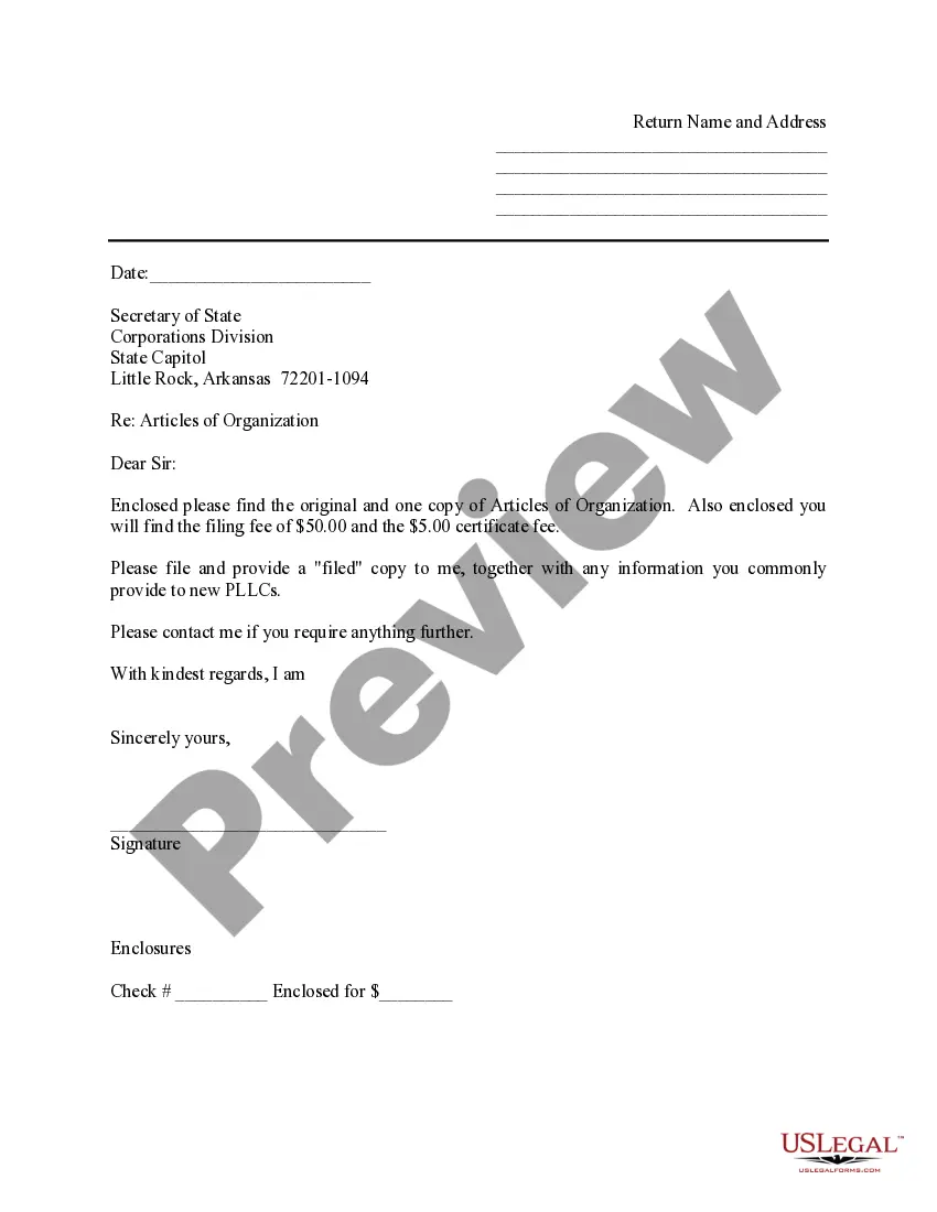 Preview Sample Transmittal Letter