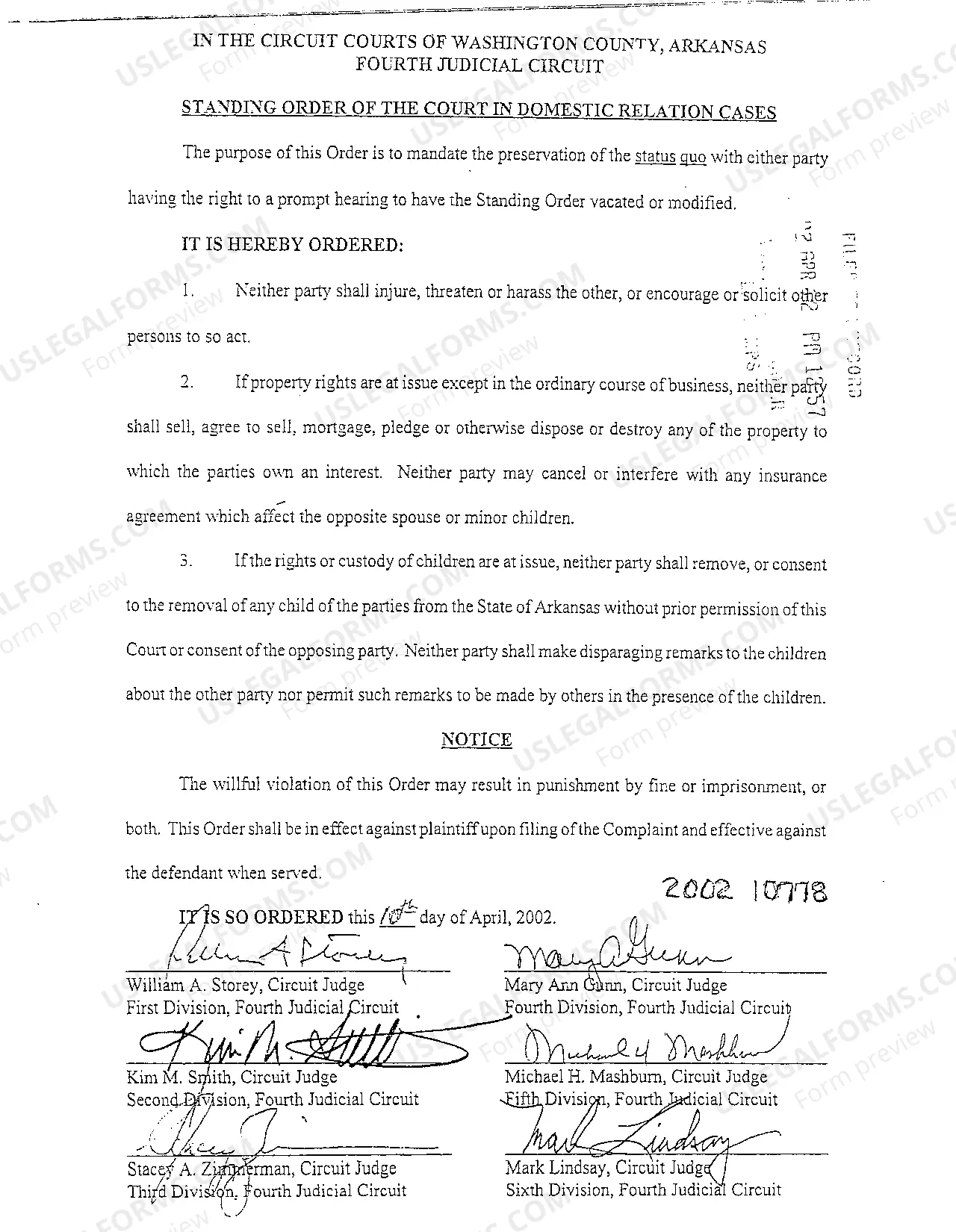 Preview A02 Divorce Complaint with No Children